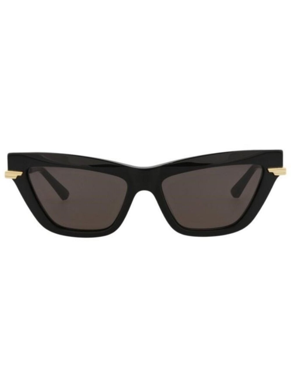 New Bottega Veneta Womens Cat Eye Black Gold Grey Fashion Designer Sunglasses